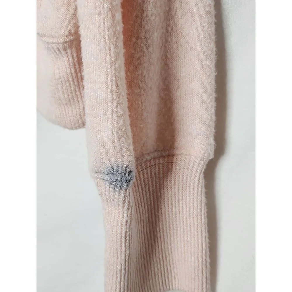 J. Crew Womens Peach Cross Body Sweater Sz Small - Slight Flaw On Left‎ Sleeve